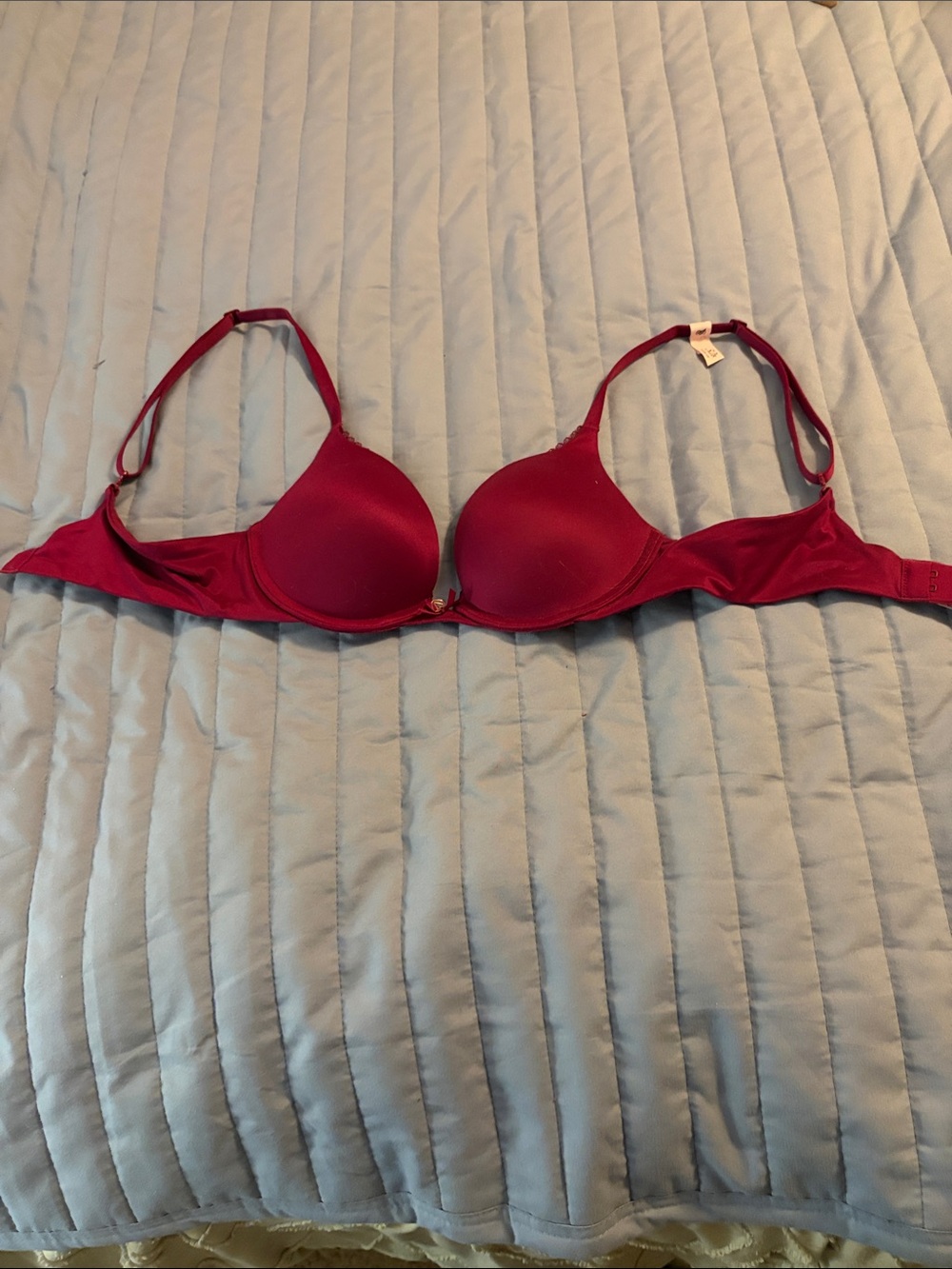 Victoria's Secret Red Padded Underwire Bra